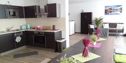 Monteurwohnung - Bettwäsche: Bettwäsche gegen Gebühr - Deutschland - Küche der Ferienwohnung / Monteurwohnung - Hostel am Ostentor