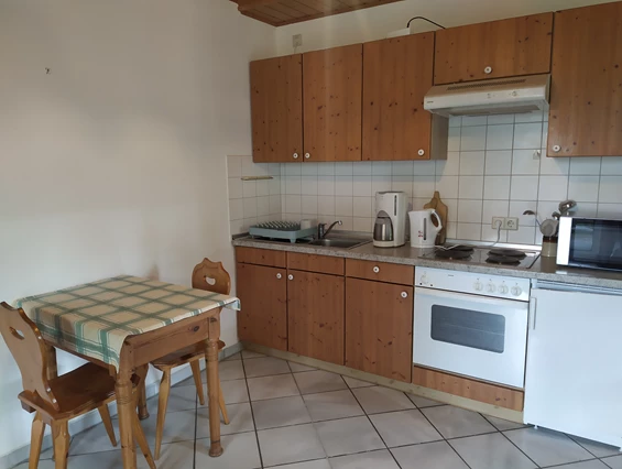 Monteurzimmer: Küche im Appartement - Zum Schmied Lydia Bauer