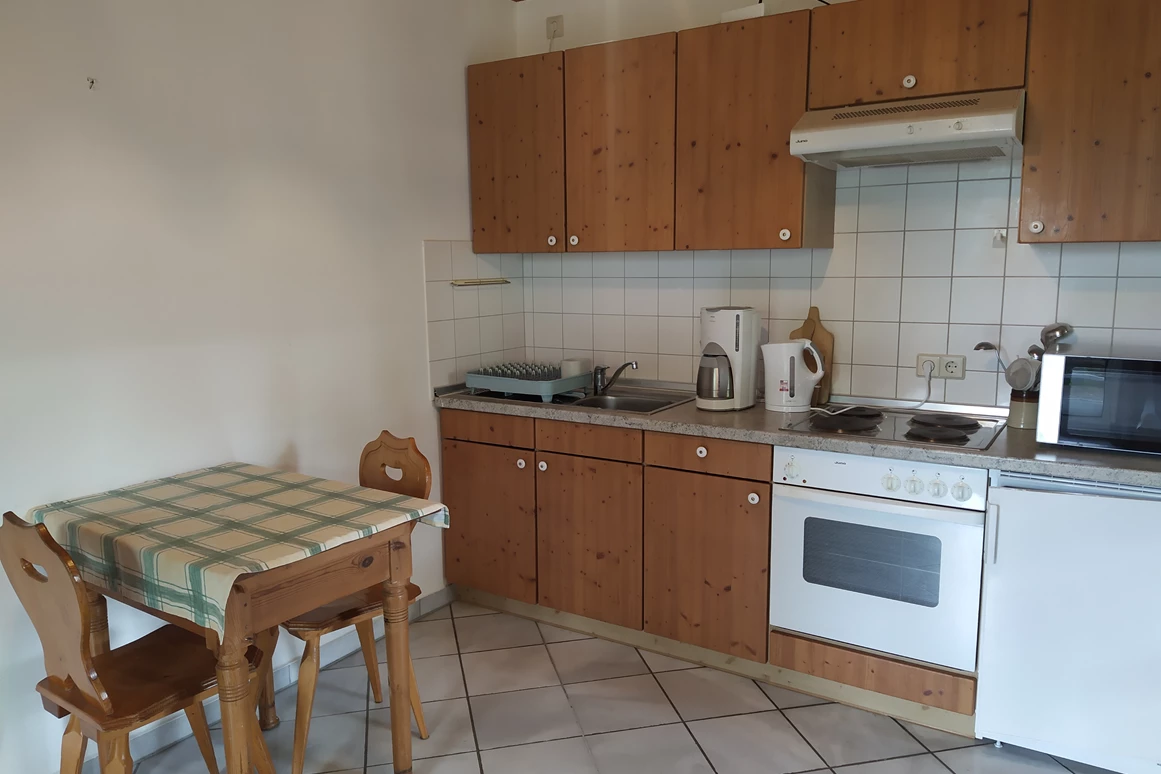 Monteurzimmer: Küche im Appartement - Zum Schmied Lydia Bauer
