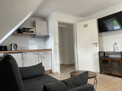 Monteurwohnung - Waschmaschine - Deutschland - Wohnen-Küche - Auszeit Apartment "Paris"