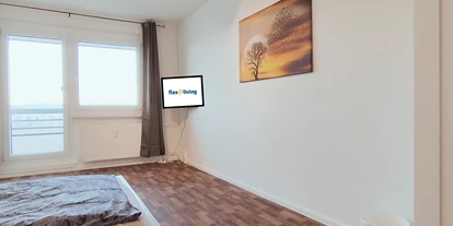 Monteurwohnung - PLZ 04109 (Deutschland) - Ideal als Monteurzimmer – getrennte Betten und funktionale Einrichtung.
 - flex living -  Monteurwohnungen in Leipzig