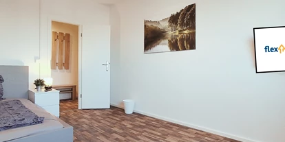 Monteurwohnung - PLZ 04109 (Deutschland) - Praktisch für Berufstätige: getrennte Betten, viel Stauraum.
 - flex living -  Monteurwohnungen in Leipzig