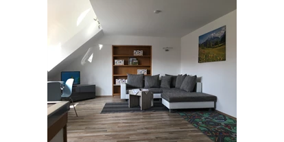 Monteurwohnung - Ichenhausen - FeWo 4 Wohnzimmer - Gästehaus Heiligmann