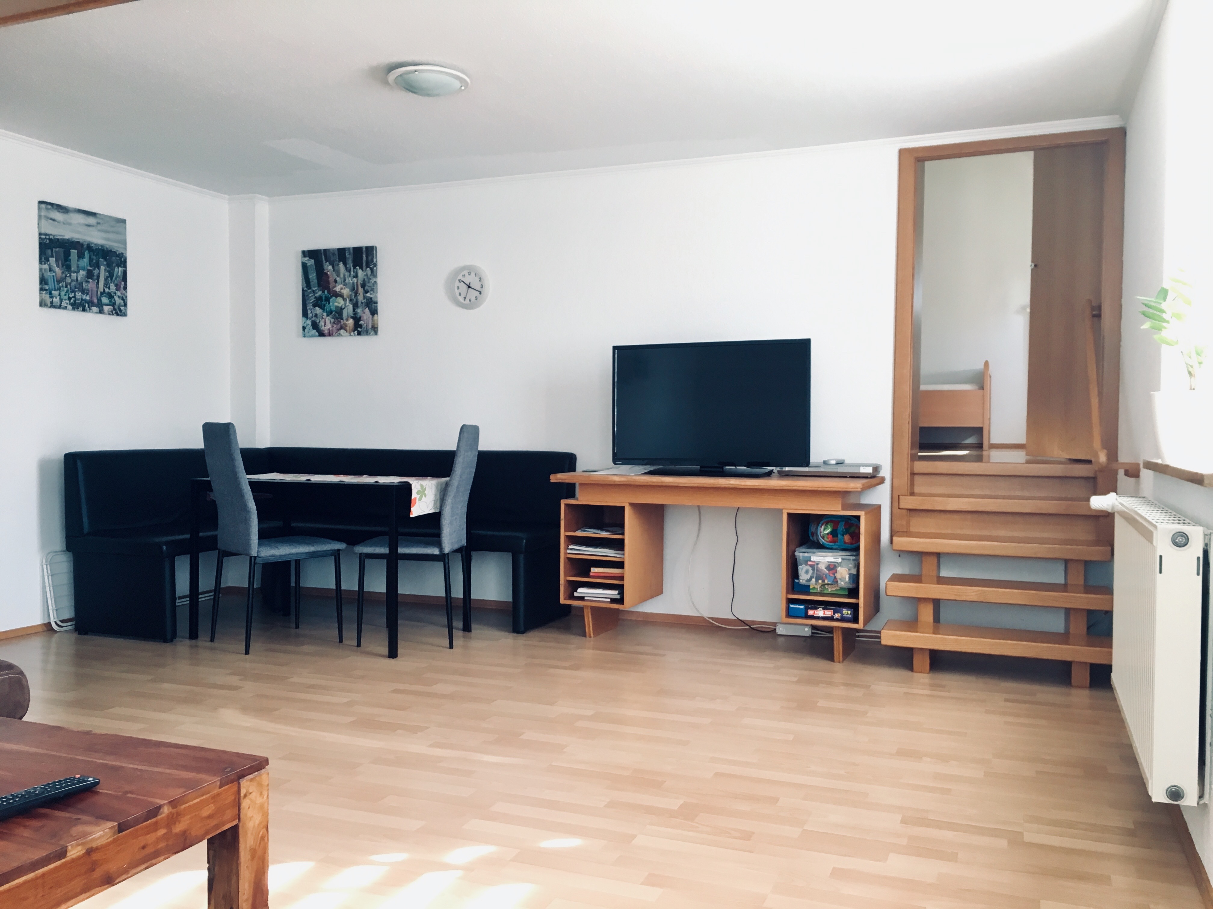 Monteurwohnung - PLZ 89264 (Deutschland) - FeWo 1 Essbereich - Gästehaus Heiligmann