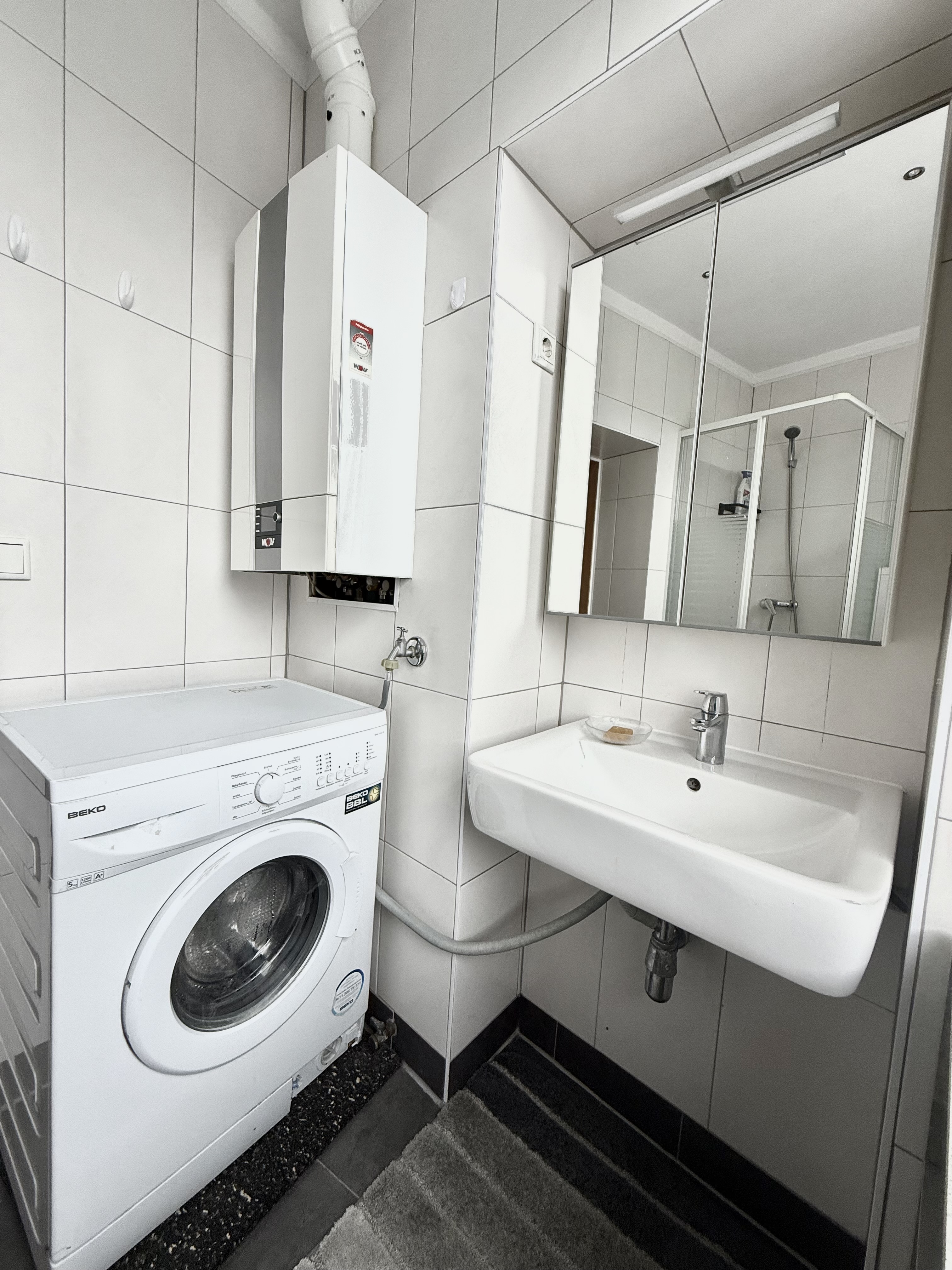 Monteurwohnung - Parkplatz: eigener Parkplatz vorhanden - Münsterland - Gemütliche 3-Zimmer Wohnung