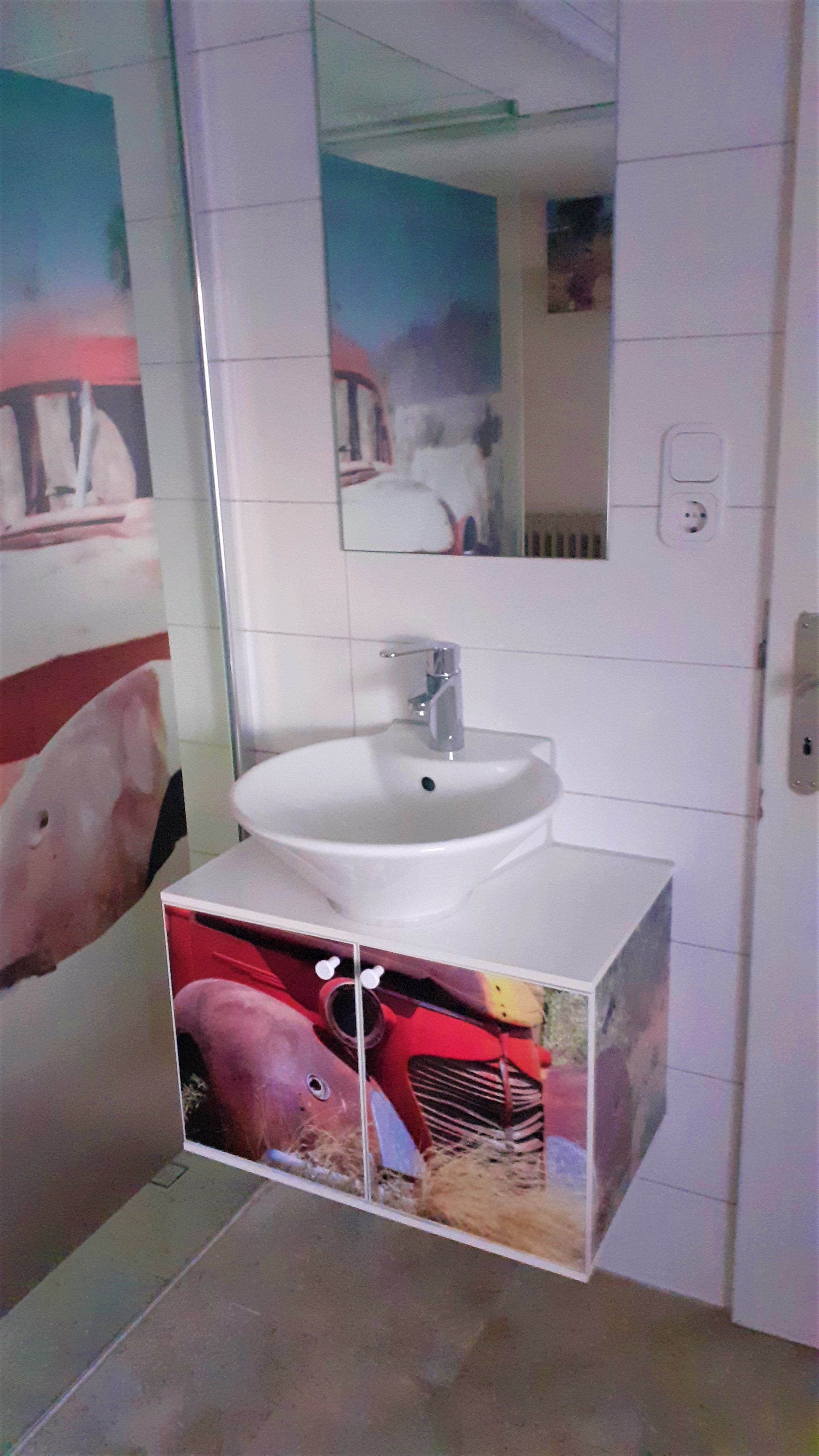 Monteurzimmer: Bad - Monteurzimmer im Höfle