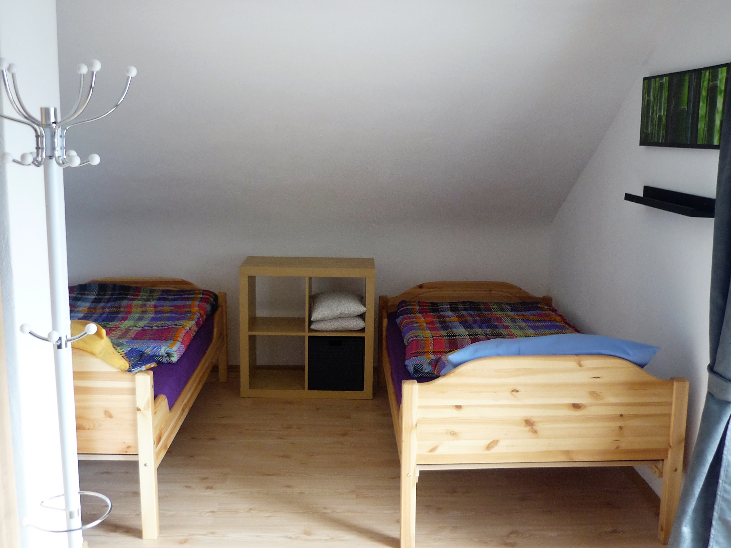 Monteurzimmer: Doppelzimmer mit Balkon - Monteurzimmer im Höfle