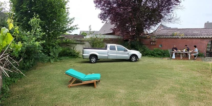 Monteurwohnung - Badezimmer: eigenes Bad - Münsterland - Garten und möglicher Stellplatz - Am Freudenberg Stadtlohn