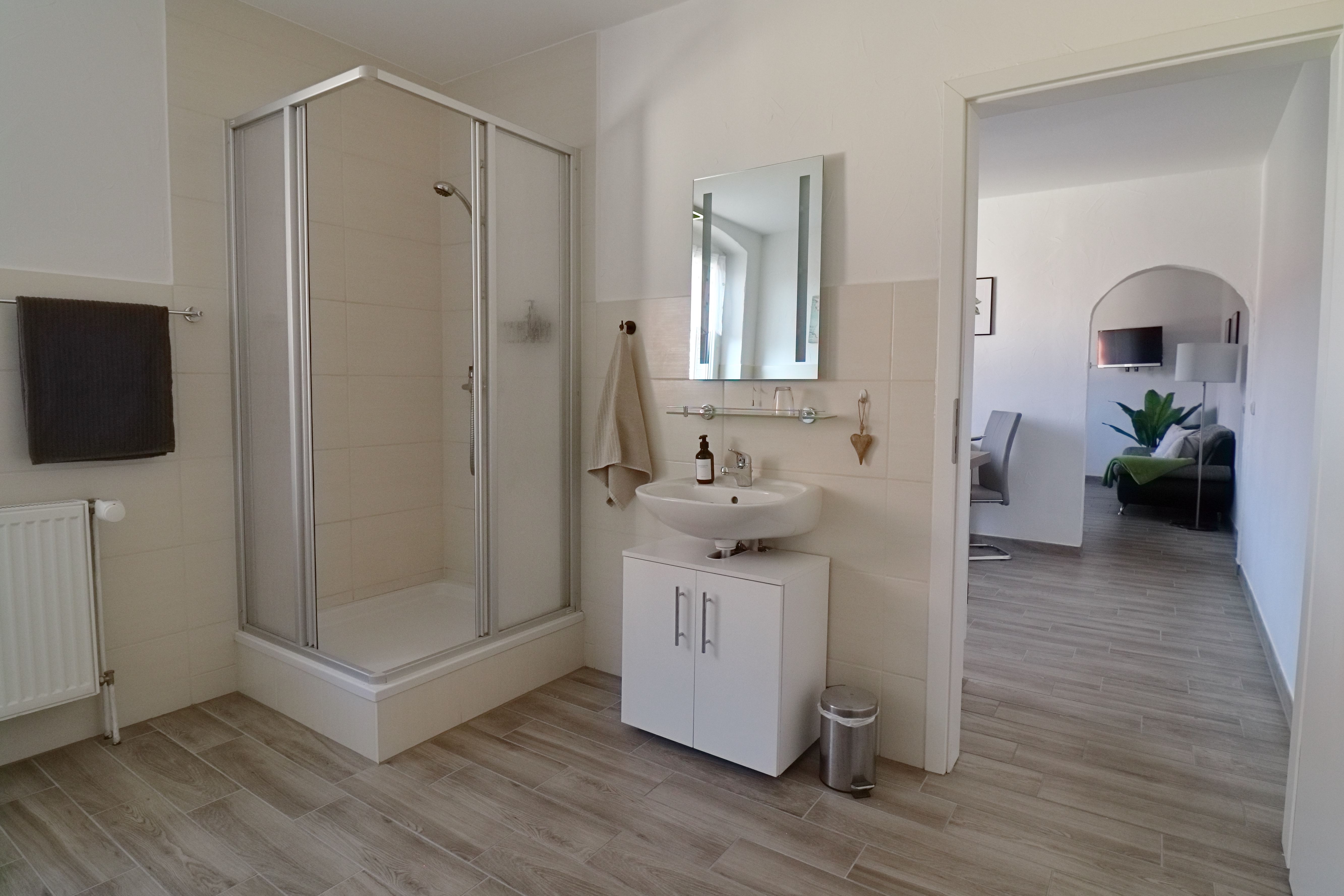 Monteurwohnung - Kühlschrank - Sachsen-Anhalt - Ferienhof-Duwe - FeWo 4