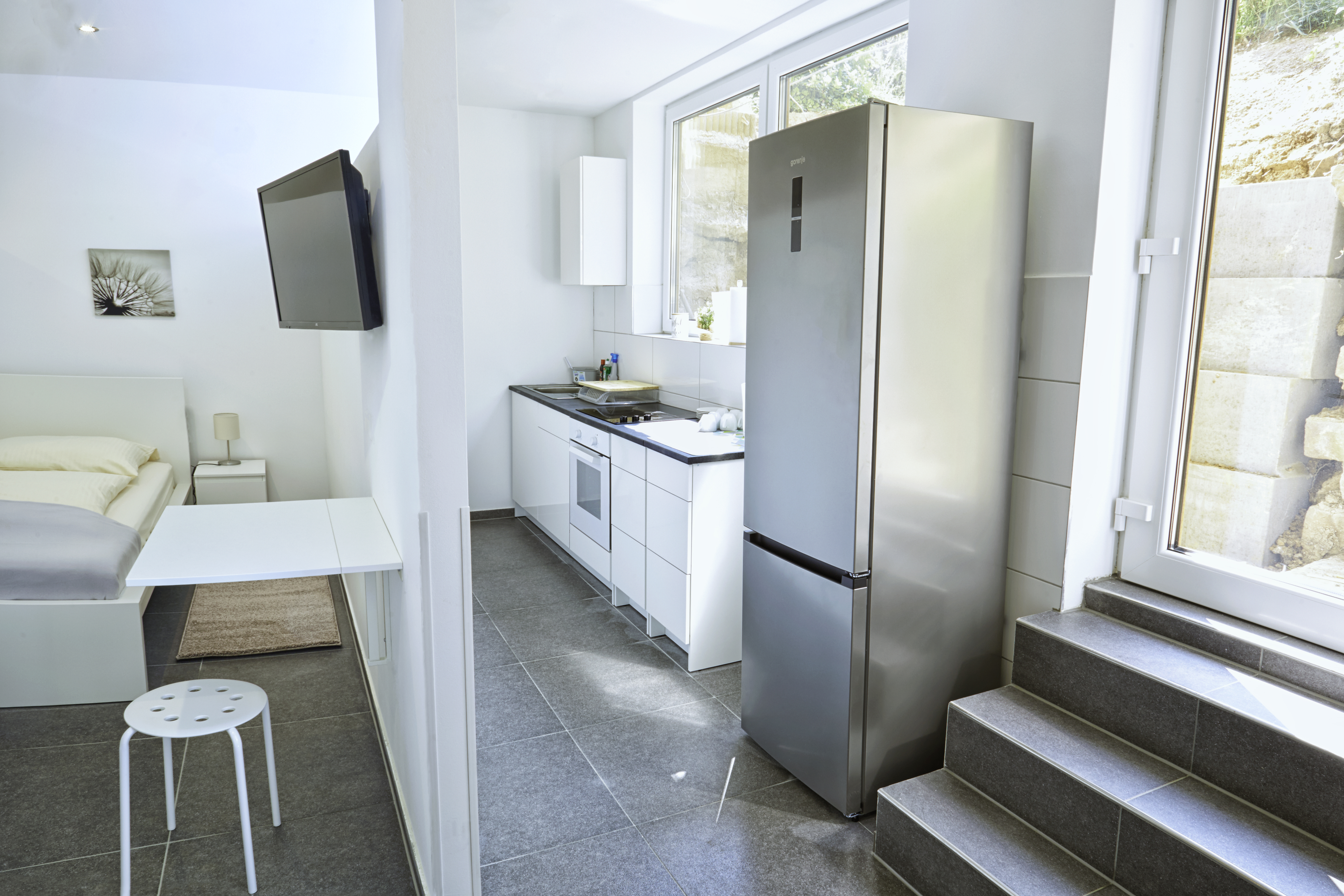 Monteurzimmer: Eines unserer 40 Apartments - Kemnater Hof -APARTMENTS-