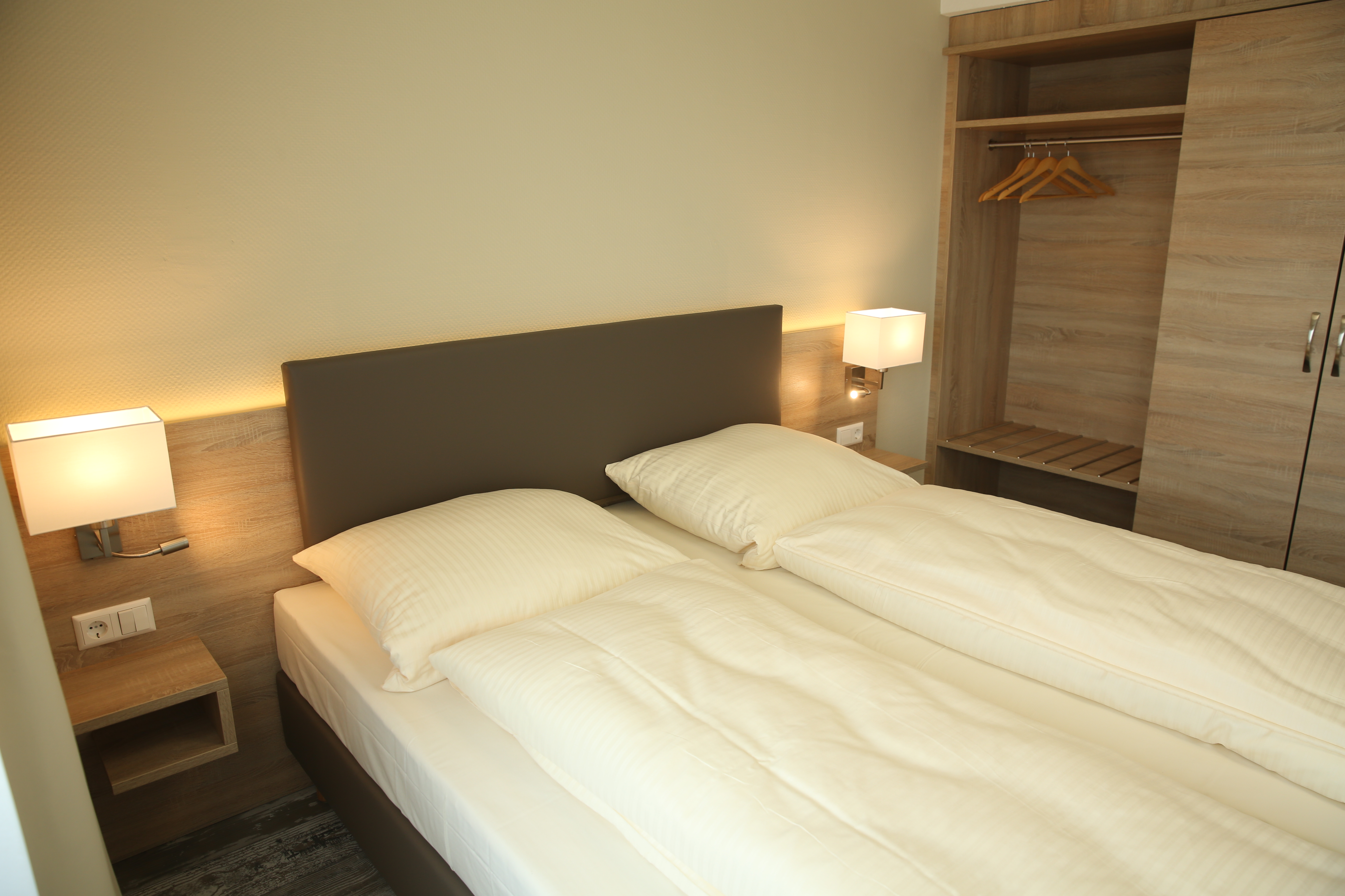 Monteurzimmer: Eines unserer 40 Apartments - Schlafking