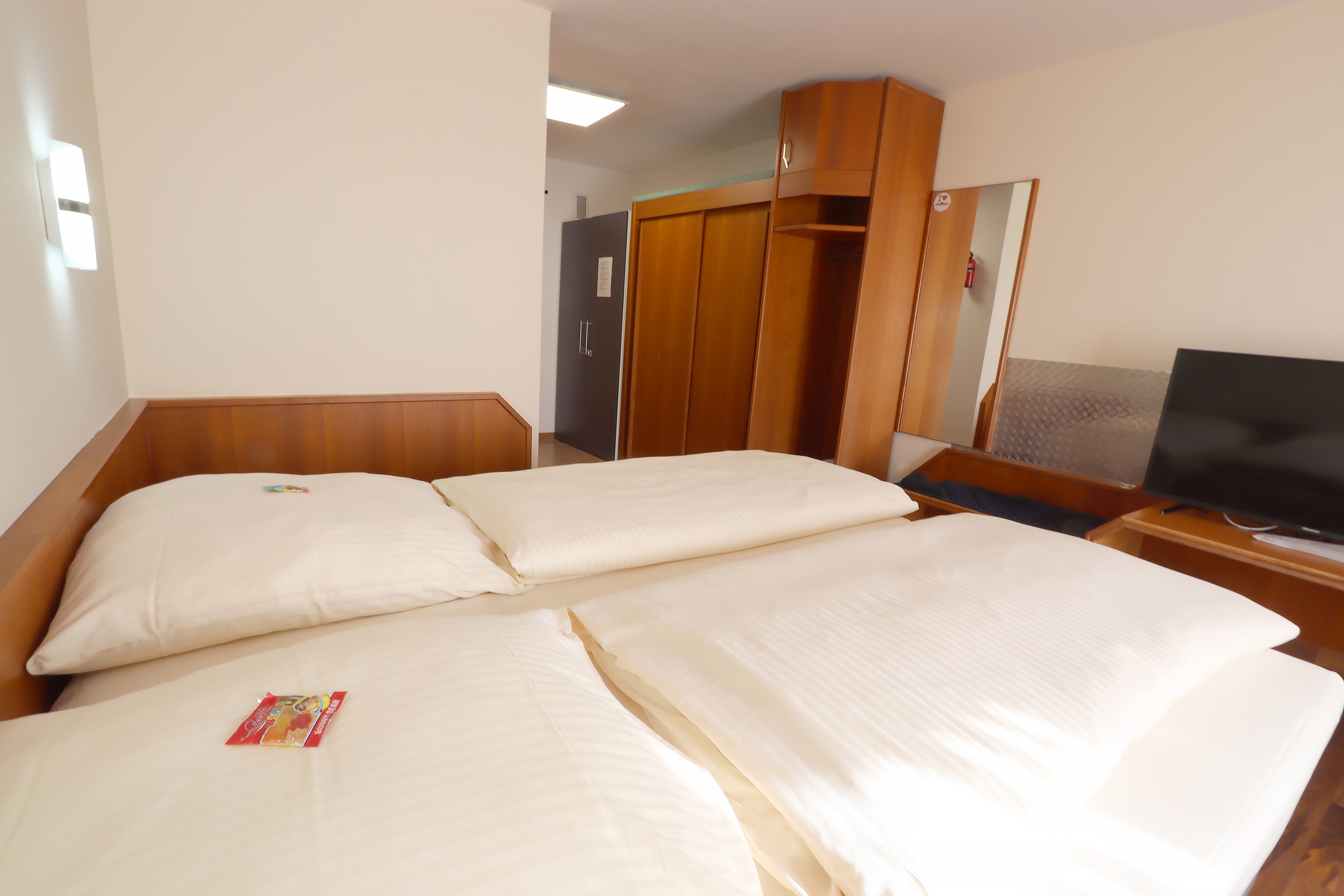 Monteurzimmer: Eines unserer 40 Apartments - Schlafking
