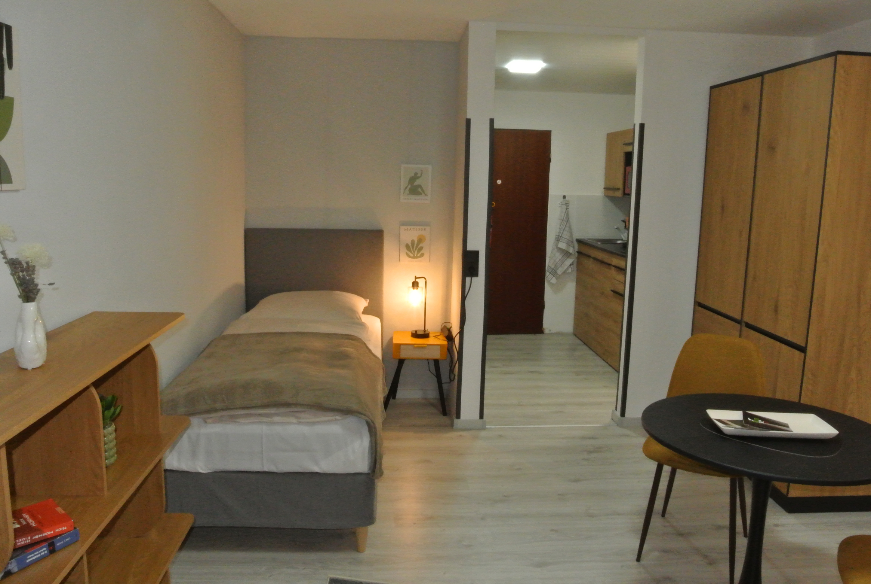 Monteurzimmer: Eines von 40 Apartments - Schlafking