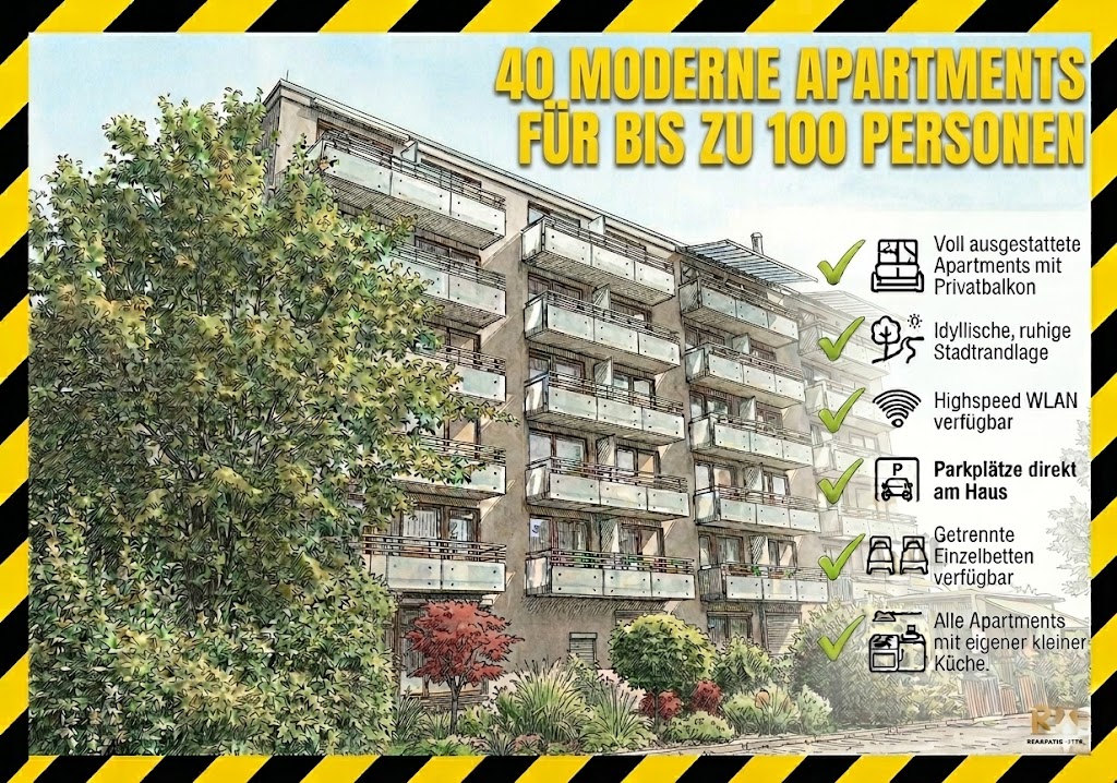 Monteurwohnung - Kirchheim unter Teck - Hsusansicht - Schlafking