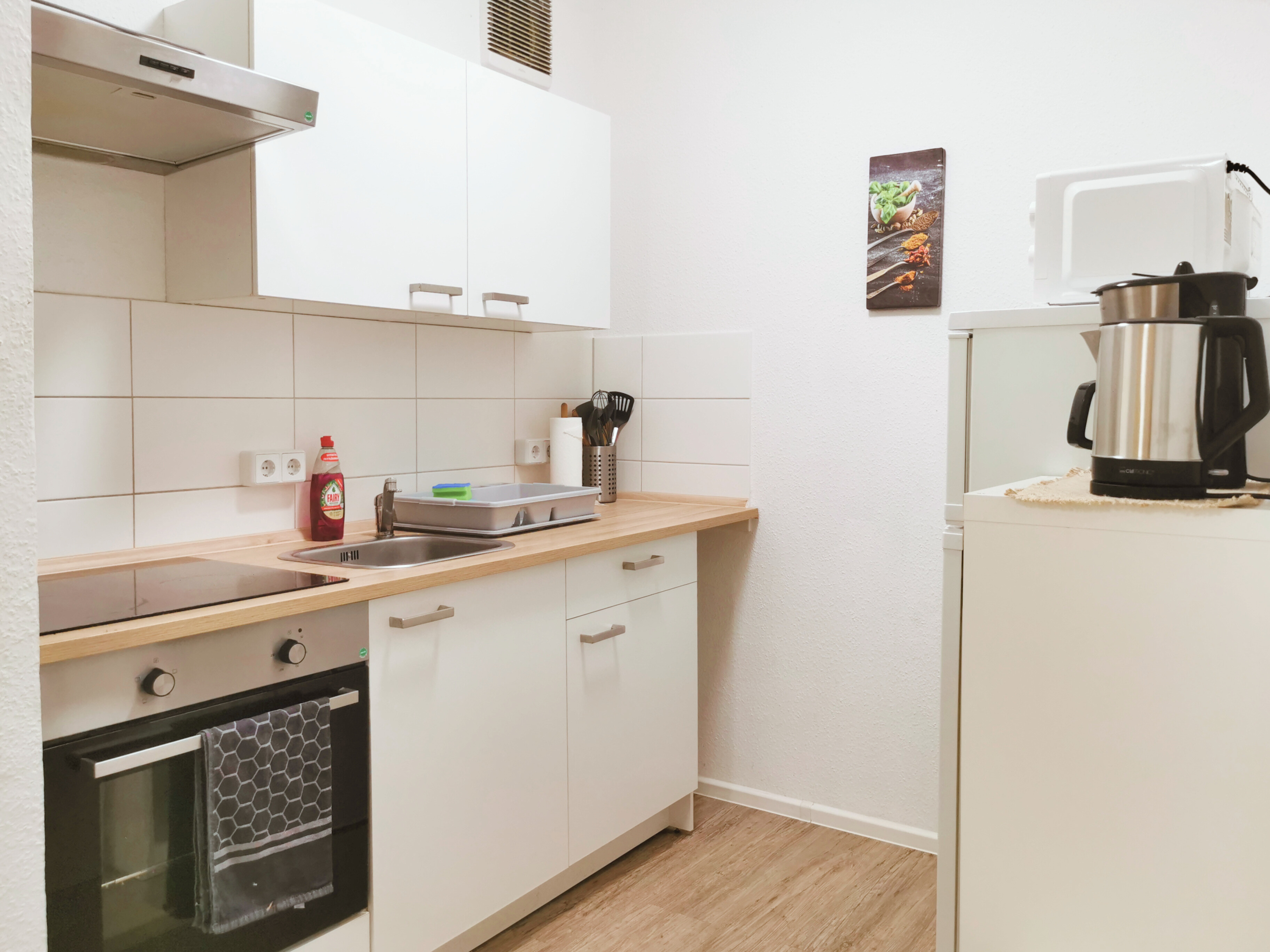 Monteurzimmer: Küche - flex living - Monteurwohnungen in Zwickau