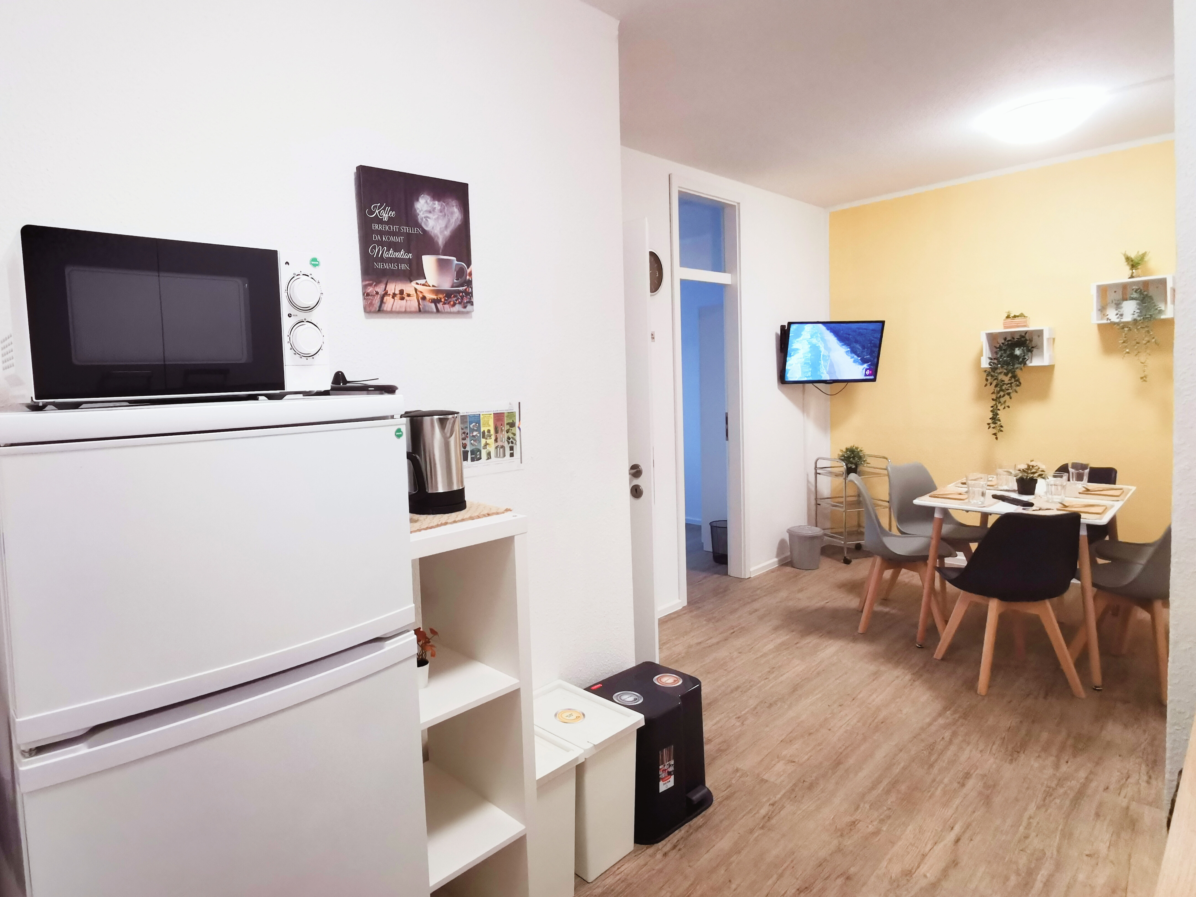 Monteurzimmer: Küche - flex living - Monteurwohnungen in Zwickau