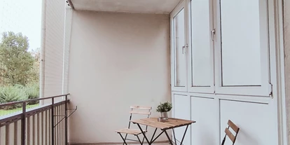 Monteurwohnung - Parkplatz: kostenlose Parkplätze in der Straße - Bremen-Umland - Balkon - flex living -  Monteurwohnungen in Delmenhorst