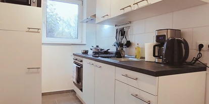 Monteurwohnung - Parkplatz: kostenlose Parkplätze in der Straße - Bremen-Umland - Küche - flex living -  Monteurwohnungen in Delmenhorst