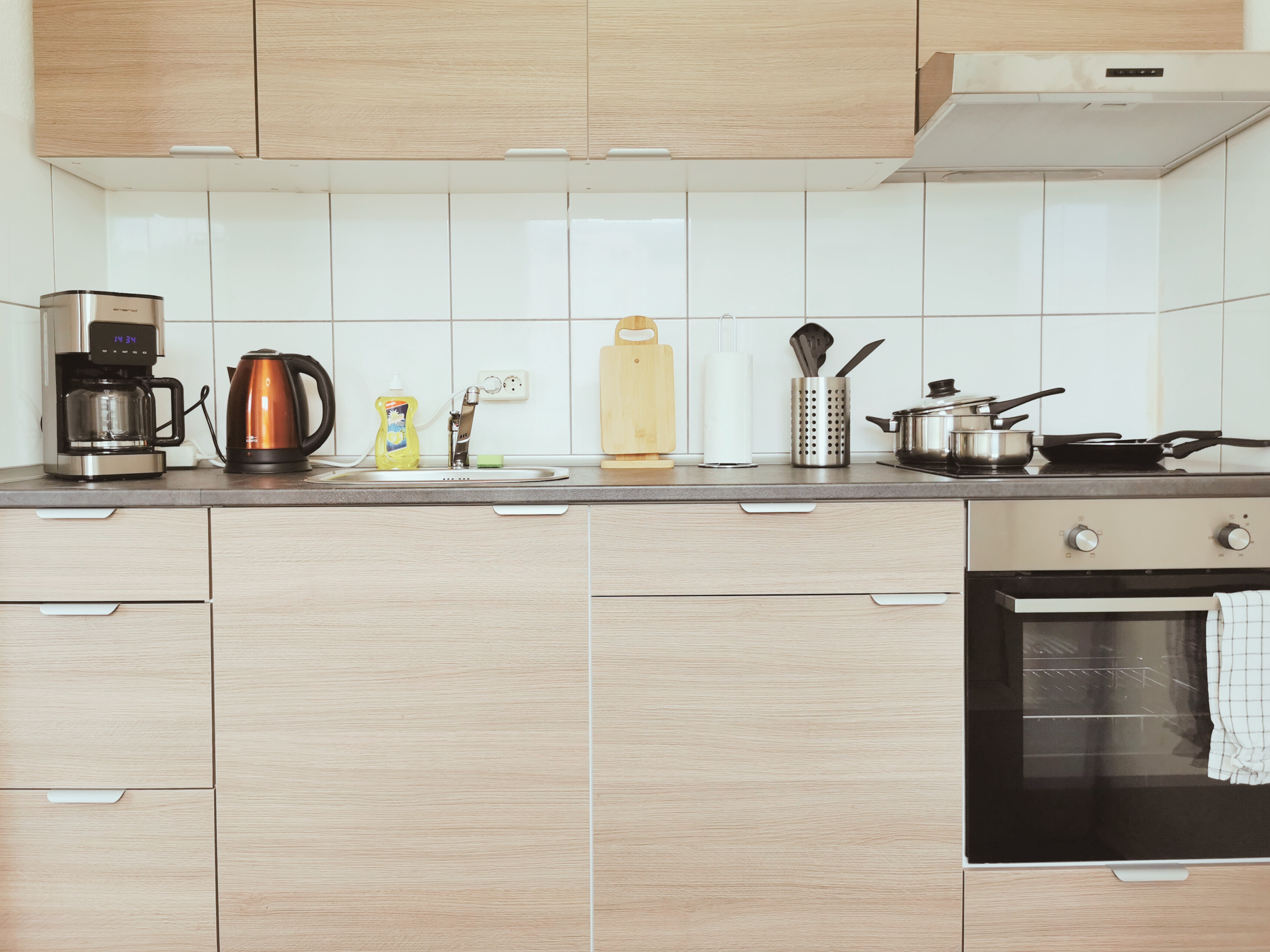 Monteurzimmer: Küche - flex living -  Monteurwohnungen in Rostock