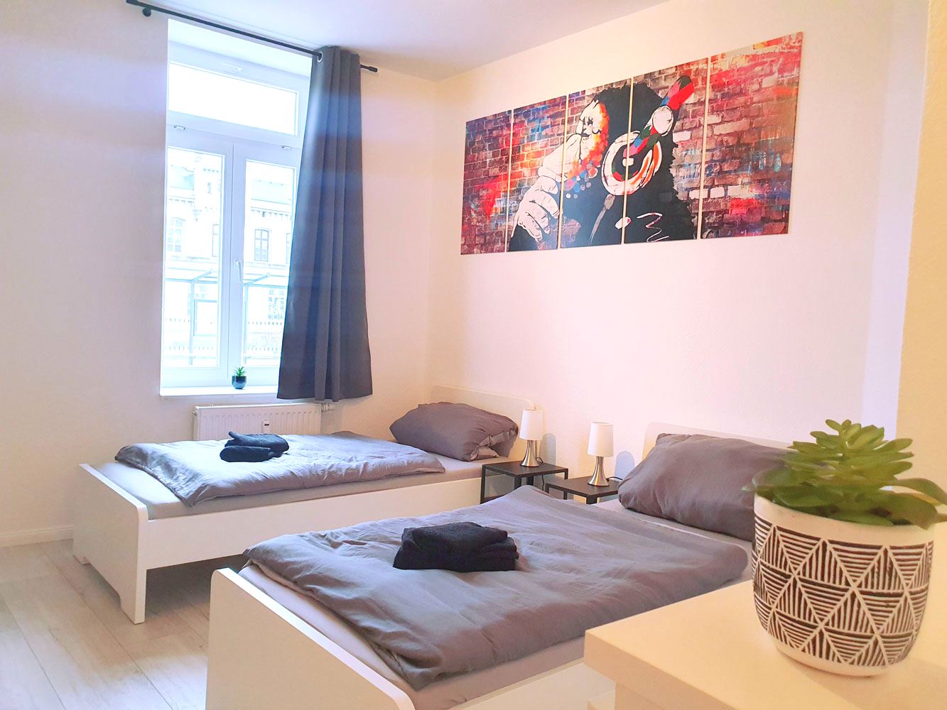 Monteurwohnung - Badezimmer: eigenes Bad - Mecklenburg-Vorpommern - HomeRent in Wismar