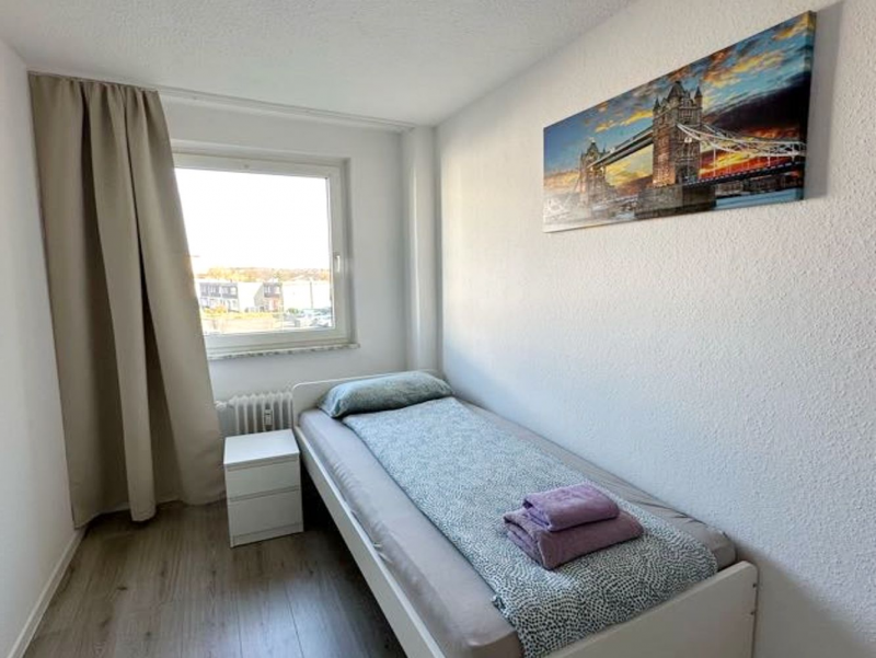 Monteurzimmer: Schlafzimmer  - HomeRent in Bergkamen bei Unna