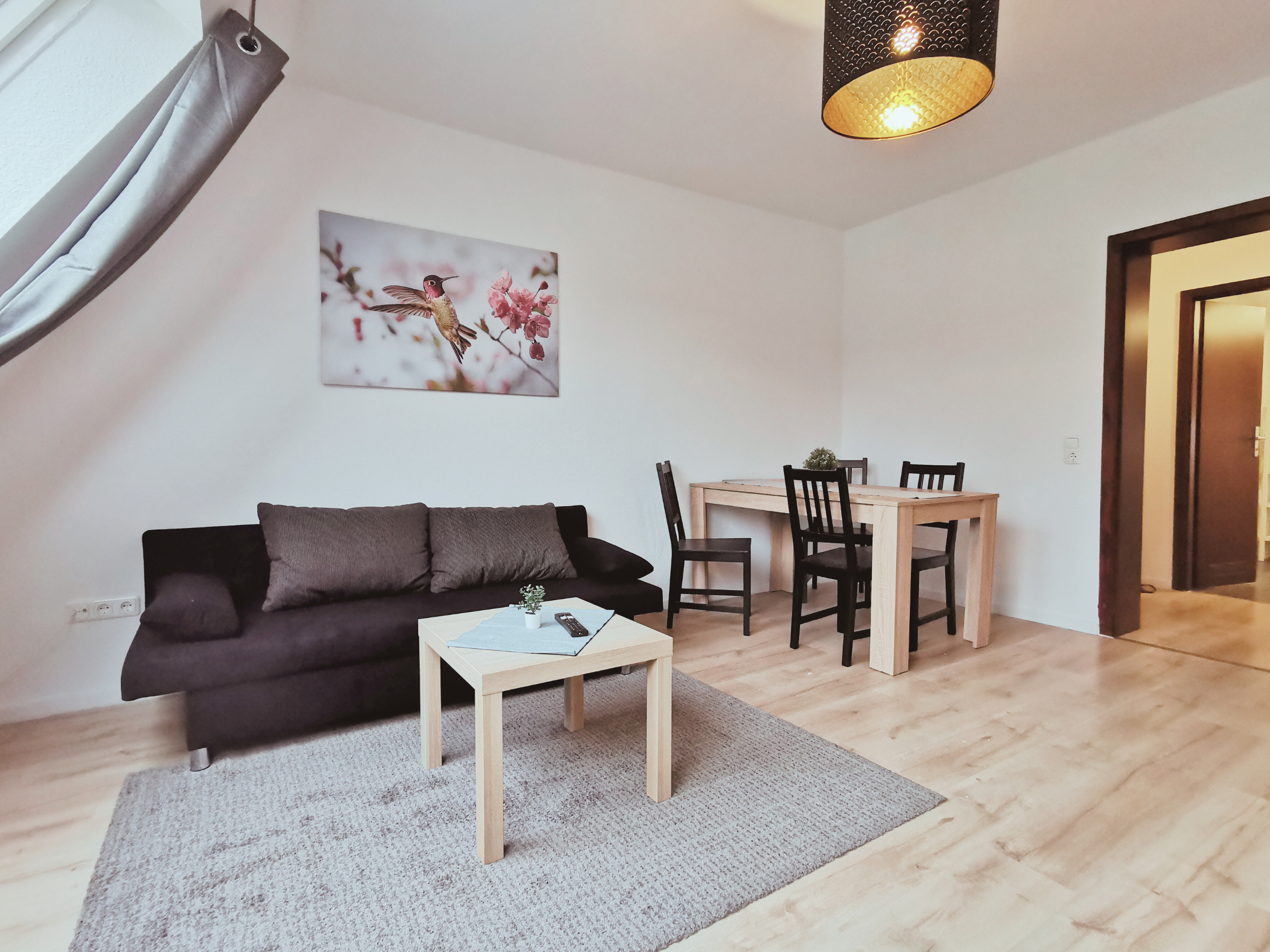 Monteurzimmer: Wohnzimmer - flex living -  Monteurwohnungen in Duisburg