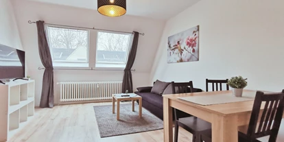 Monteurwohnung - Oberhausen (Oberhausen, Stadt) - Wohnzimmer - flex living -  Monteurwohnungen in Duisburg