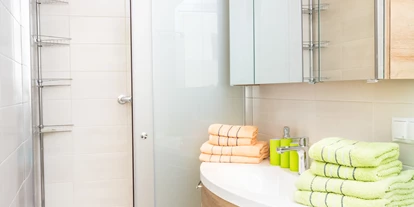 Monteurwohnung - Art der Unterkunft: Apartment - Österreich - Sissi Badezimmer & Dusche
Sissi Bathroom & shower - Senator-Flats Sissi