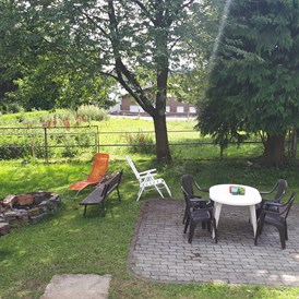 Monteurzimmer: Garten - Ferienwohnung Mika 1km von Bad Marienberg