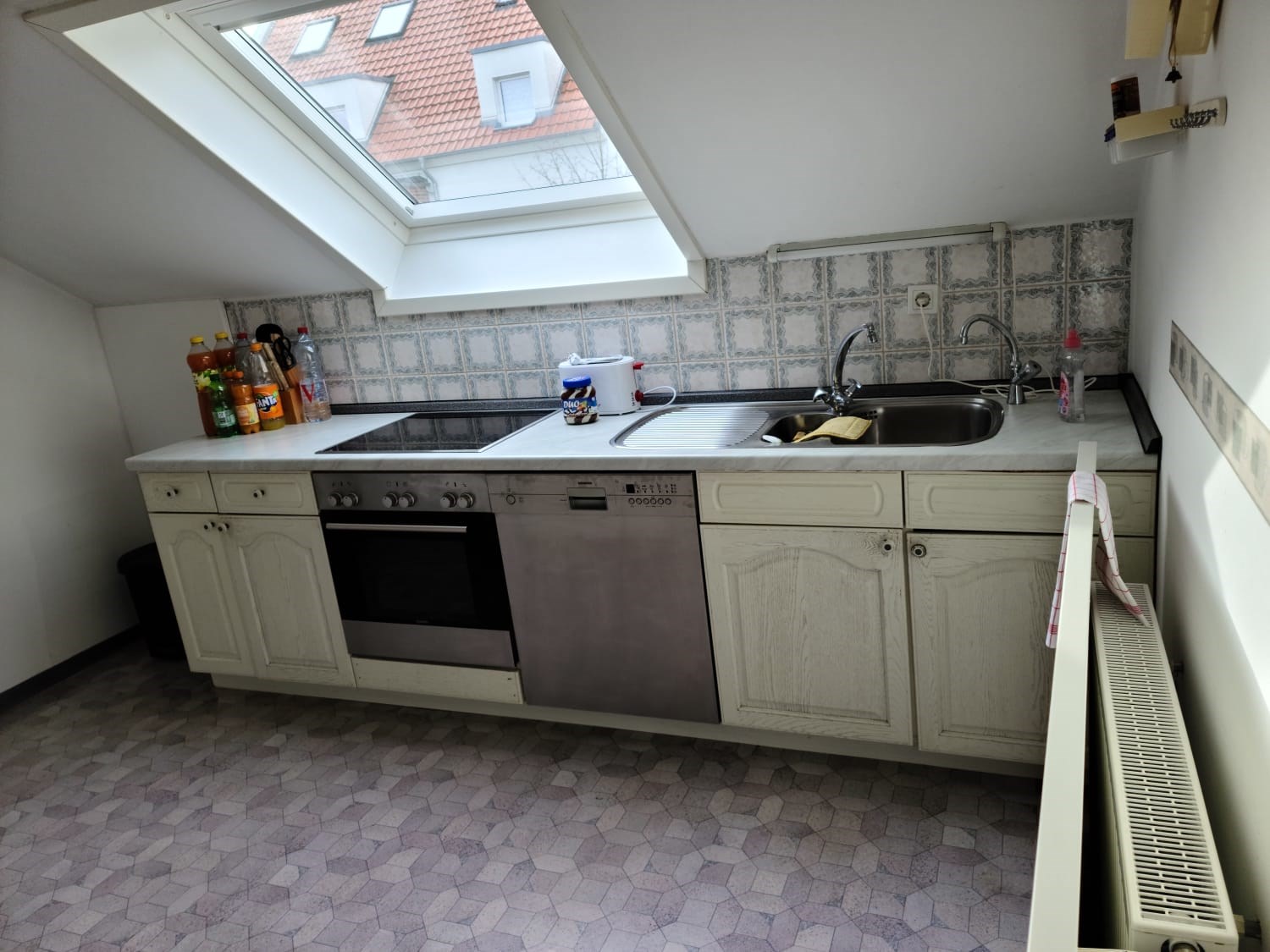 Monteurzimmer: Küche rechts - Monteur, Ferienwohnung, Pension, Zimmer,  Gütersloh A2/A33