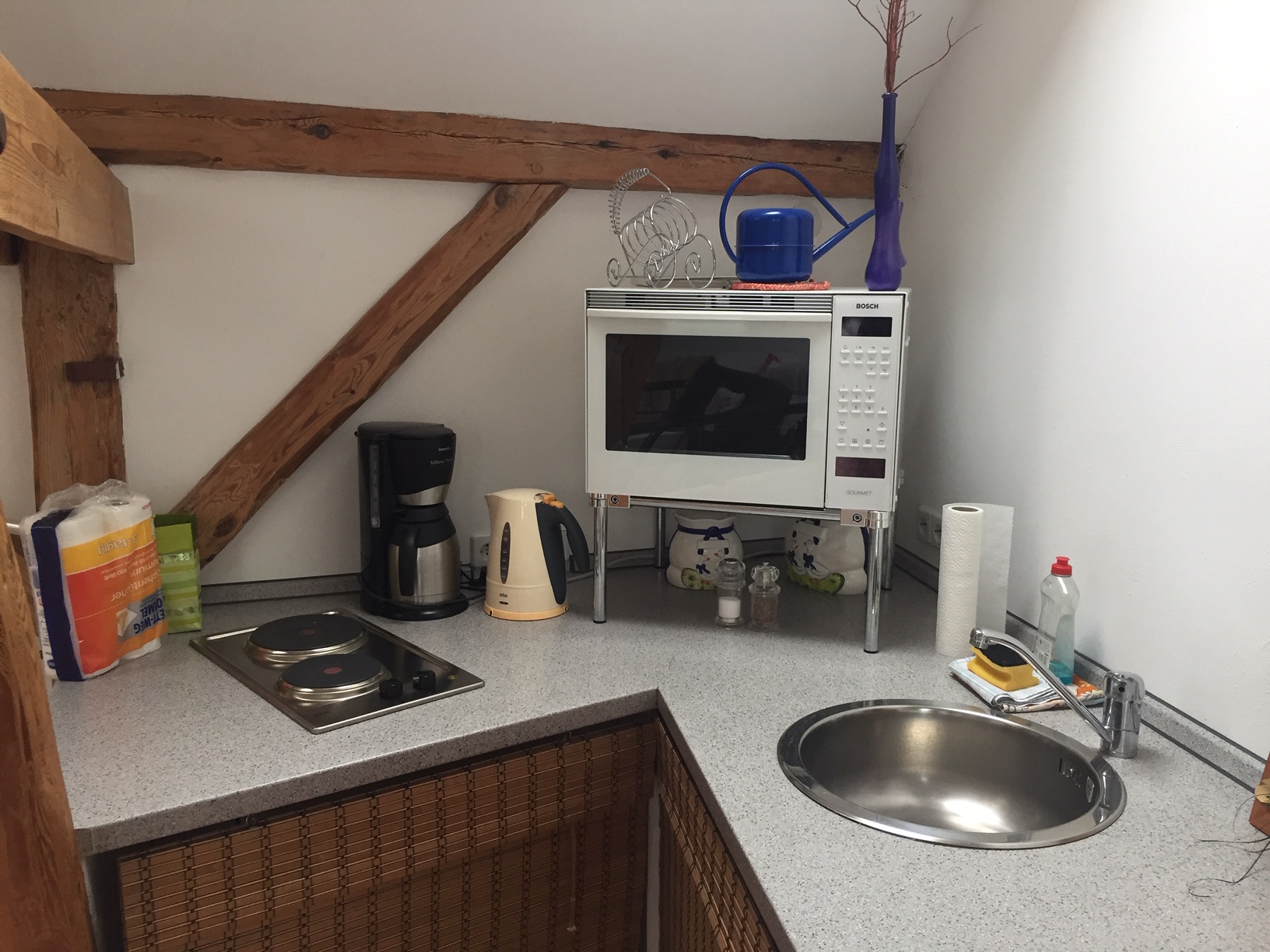 Monteurwohnung - Zimmertyp: Mehrbettzimmer - Jüterbog - Küchengeräte  - Monteurwohnung Luckenwalde/Frankenfelde