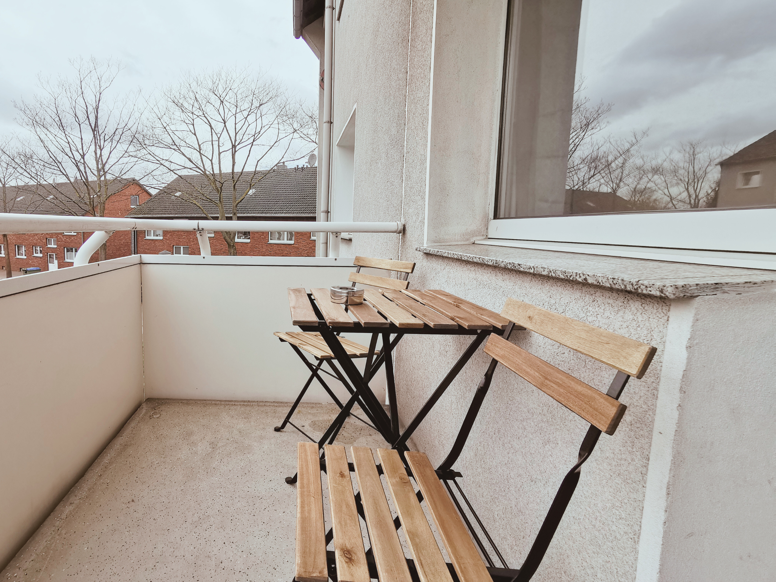 Monteurzimmer: Balkon - flex living -  Monteurwohnungen in Oberhausen