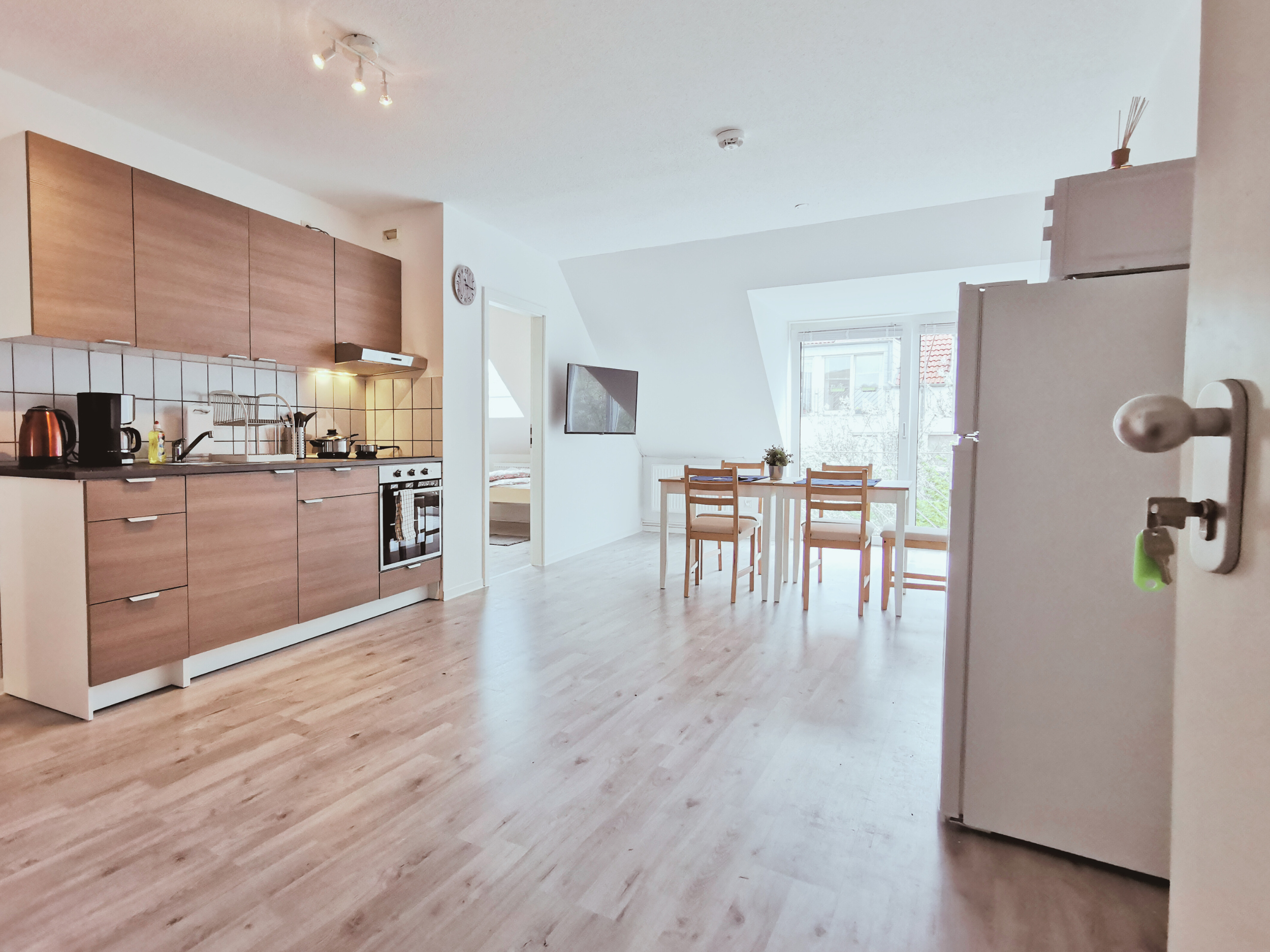 Monteurwohnung - Vordorf (Landkreis Gifhorn) - Küche - flex living - Monteurwohnungen in Wolfsburg