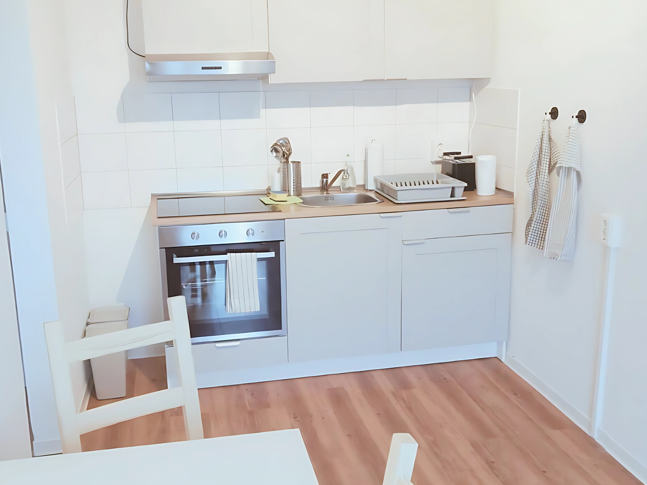 Monteurzimmer: Küche - flex living -  Monteurwohnungen in Stralsund