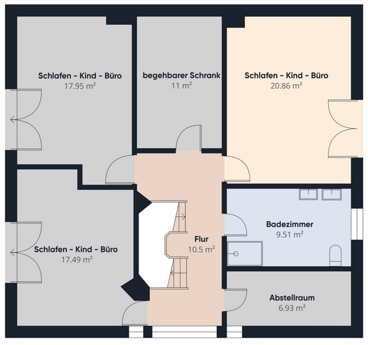 Monteurzimmer: OG - Zu Vermieten: Möbliertes Haus 260m² für 6-10 Personen   