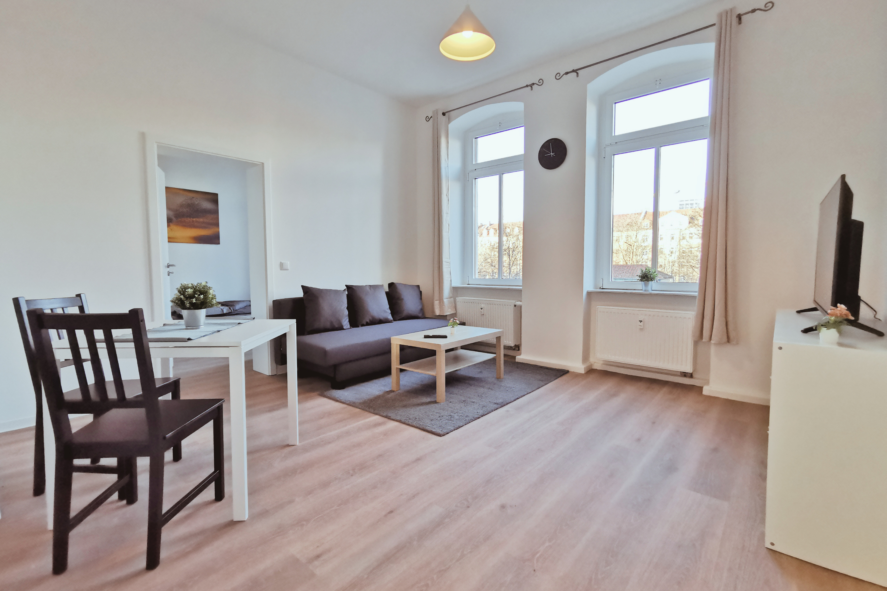Monteurzimmer: Schlafzimmer - flex living -  Monteurwohnungen in Erfurt