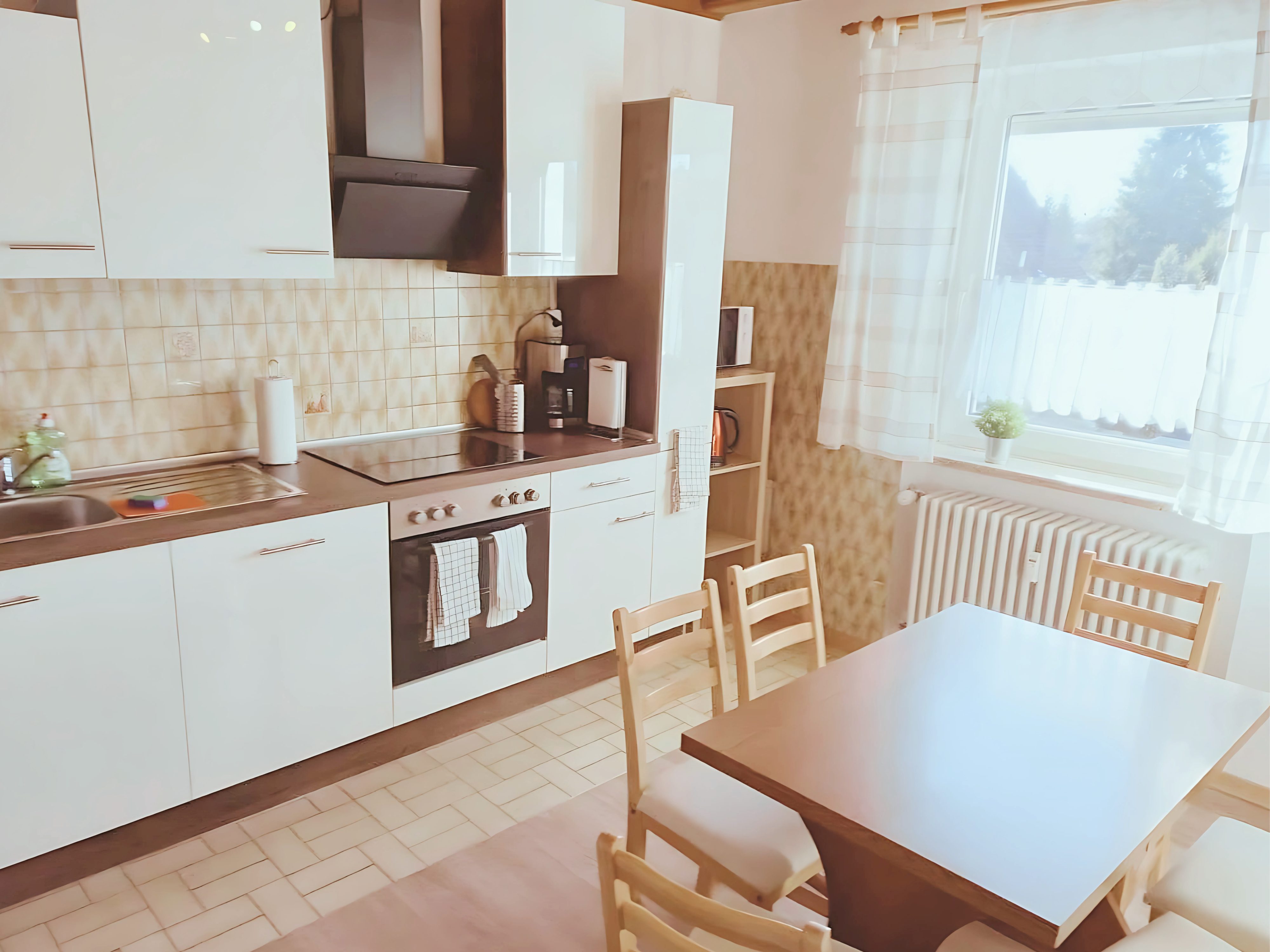 Monteurzimmer: Küche - flex living -  Monteurwohnungen in  Augsburg
