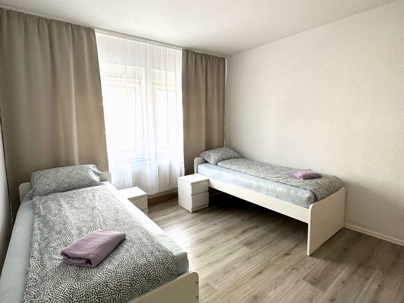 Monteurzimmer: Ferienwohnung Herten - Schlafzimmer - HomeRent in Herten