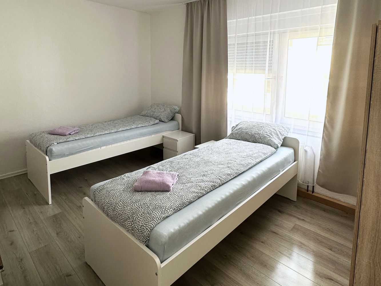 Monteurzimmer: Ferienwohnung Herten - Schlafzimmer - HomeRent in Herten