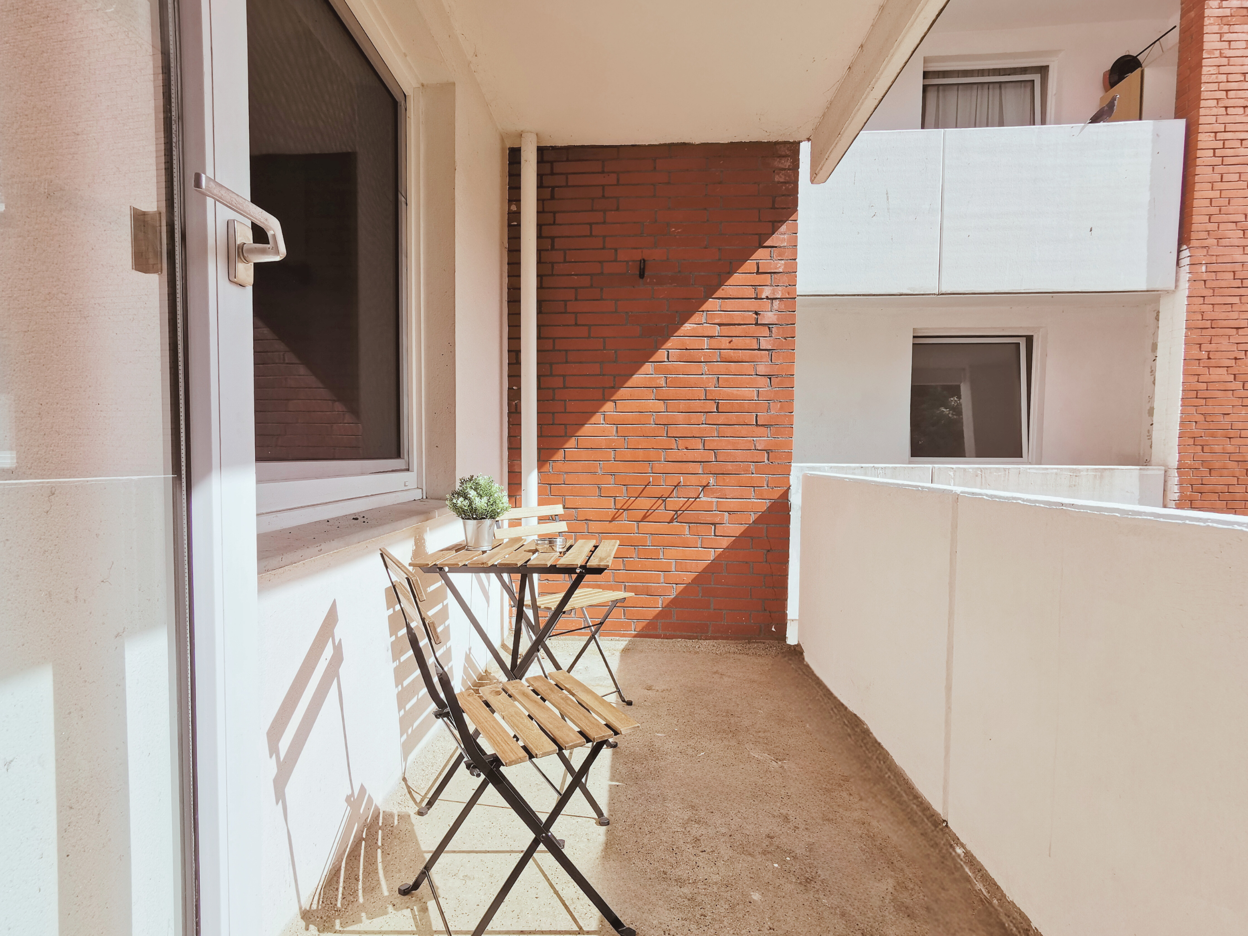 Monteurzimmer: Balkon - flex living -  Monteurwohnungen in Cuxhaven