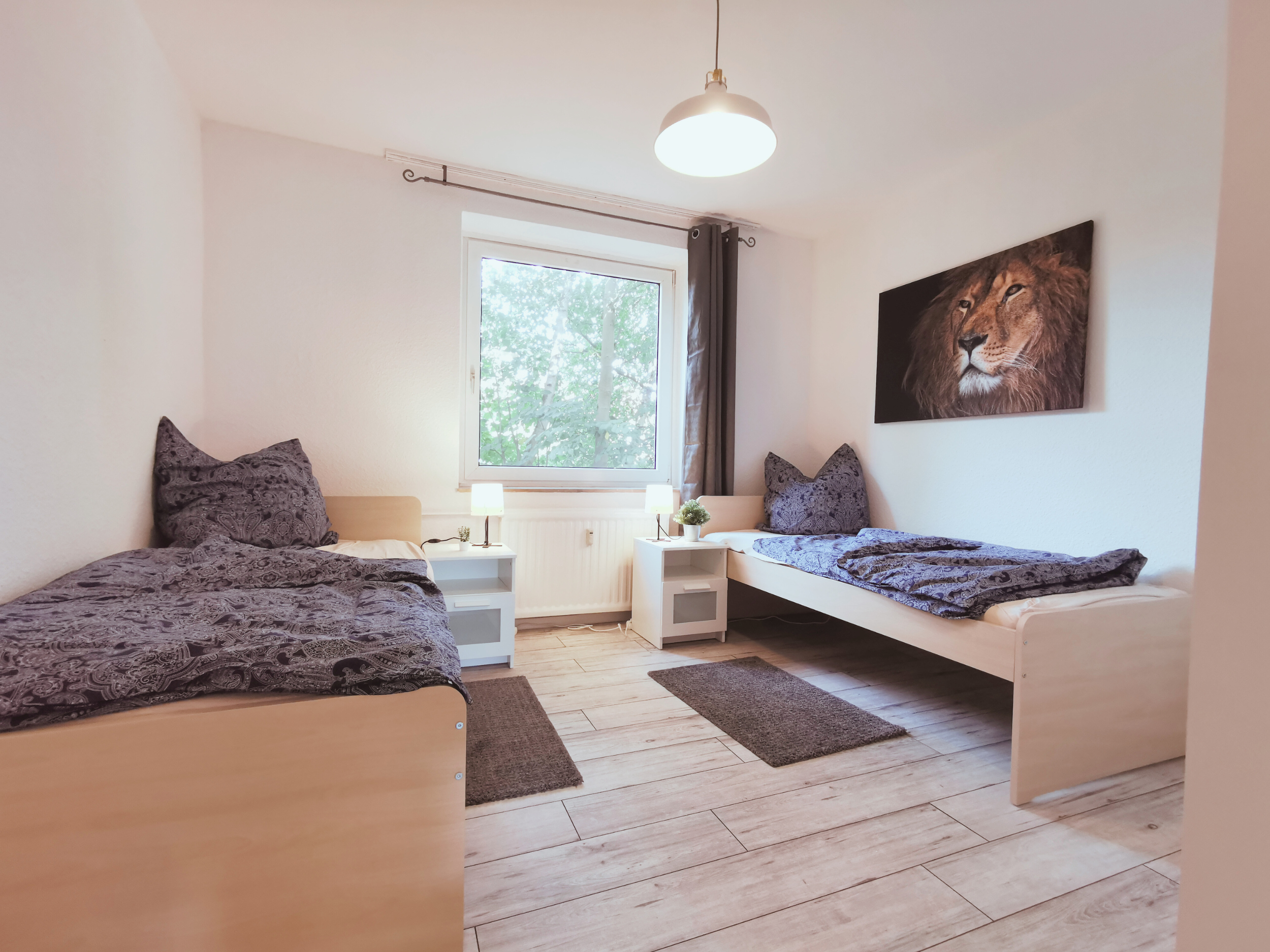 Monteurwohnung - Nordsee - Schlafzimmer - flex living -  Monteurwohnungen in Cuxhaven