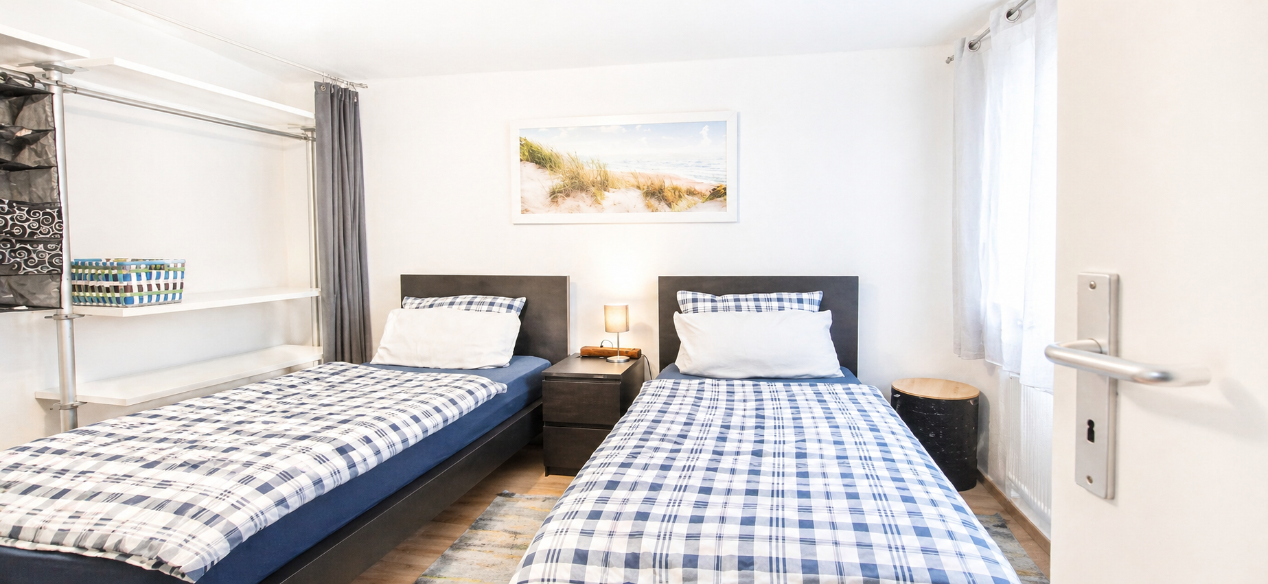 Monteurzimmer: Schlafzimmer - flex living -  Monteurwohnungen in Wiesbaden