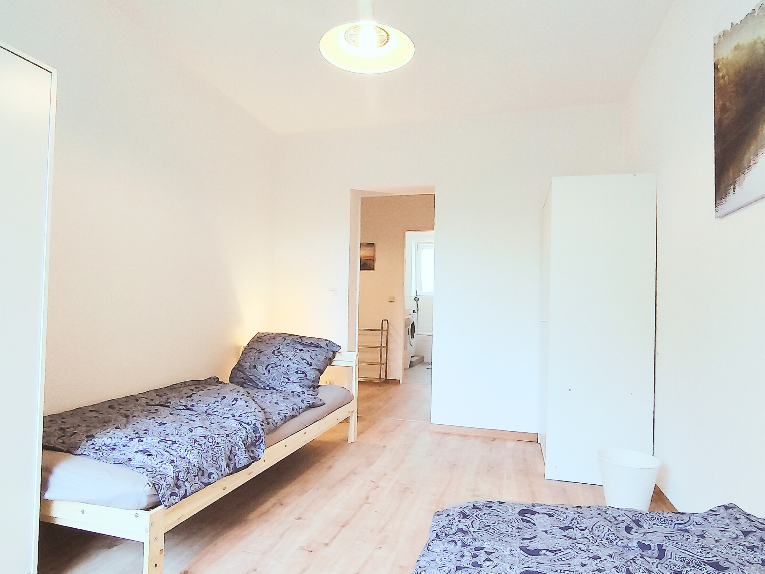 Monteurwohnung - Kaffeemaschine - Wilhelmshaven - Schlafzimmer - flex living -  Monteurwohnungen in Wilhelmshaven