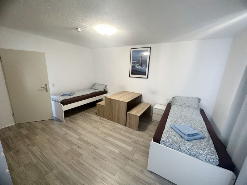 Monteurwohnung - Zimmertyp: Mehrbettzimmer - Nordrhein-Westfalen - Schlafzimmer FeWo Dortmund - HomeRent in Dortmund