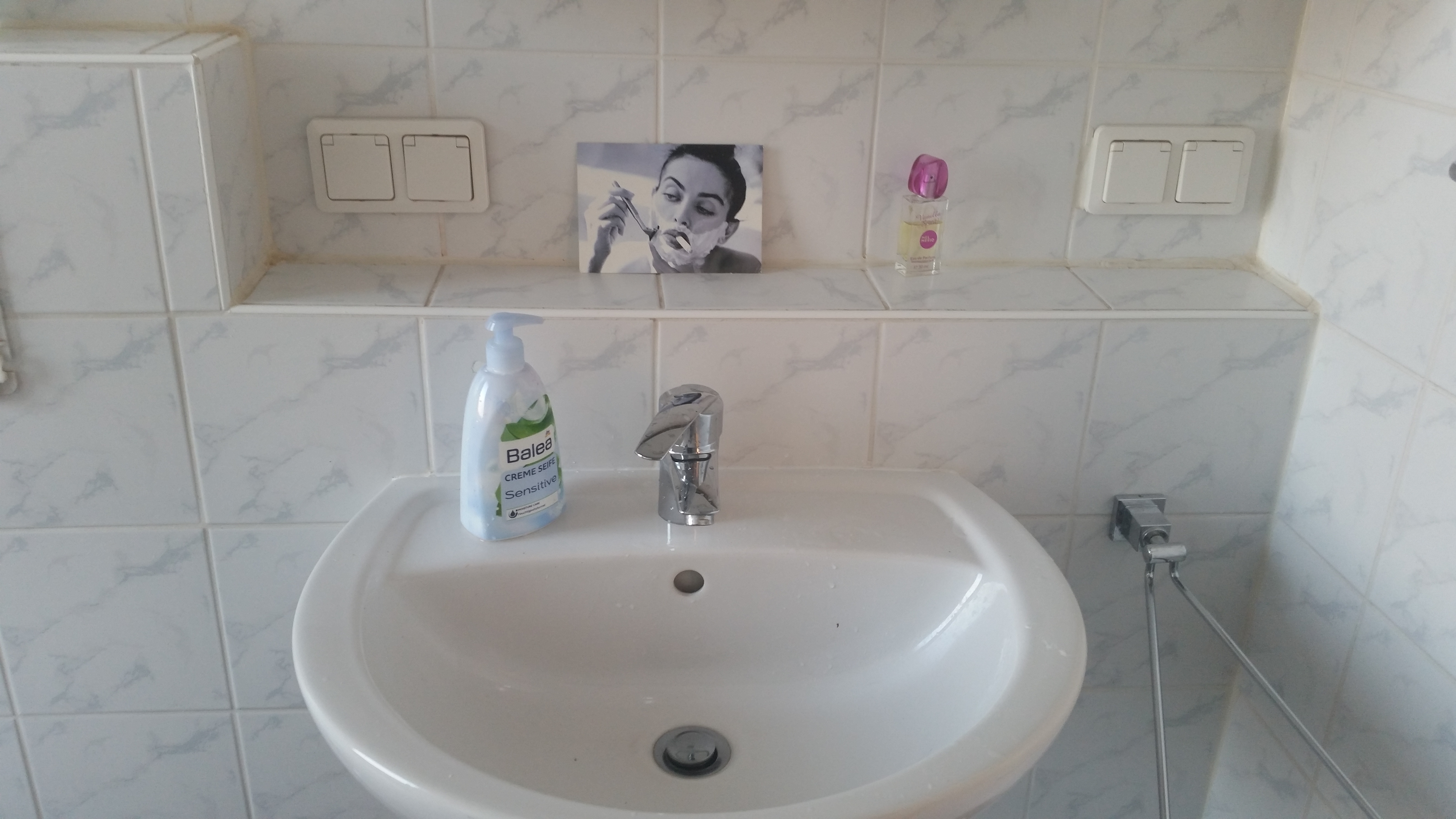 Monteurzimmer: Badezimmer 1 OG  - Ferienhaus am Deister