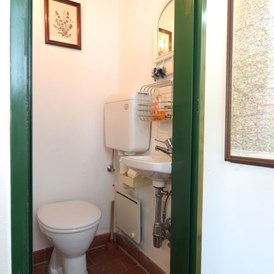 Monteurzimmer: WC - Landhaus Nitsch