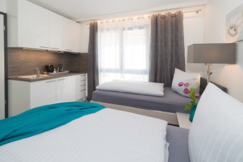 Monteurzimmer: Große und kleine Apartments mit eigenem Bad und eigener Küche in Bensheim. - Apartmenthaus & Ferienwohnungen Horster