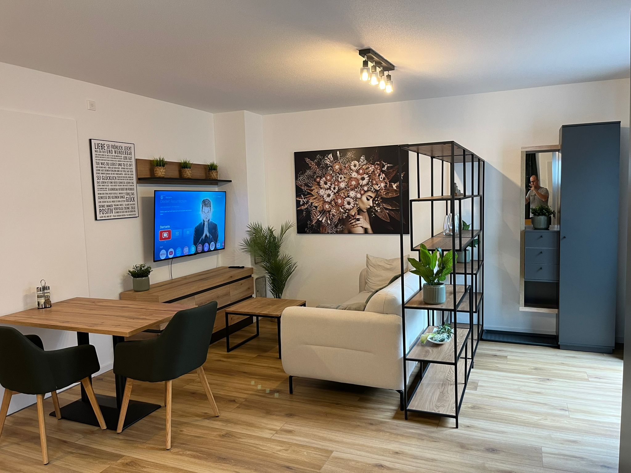 Monteurwohnung - Bettwäsche: Bettwäsche inklusive - Allgäu / Bayerisch Schwaben - Souterrainwohnung im Grünen