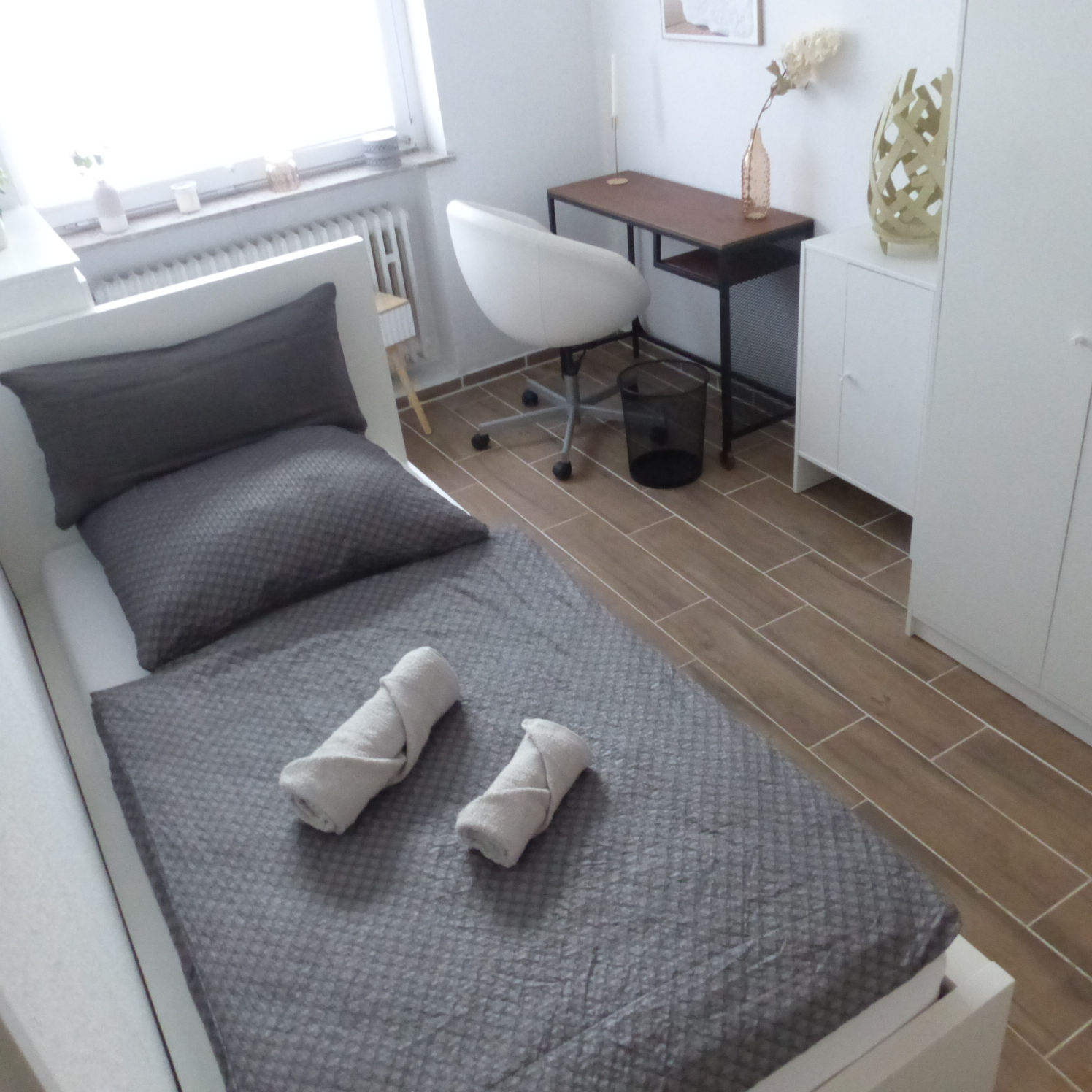 Monteurwohnung - Kühlschrank - Mosel - Einzelzimmer - Christho