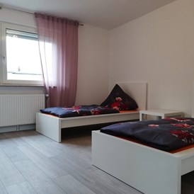 Monteurzimmer: Schlafzimmer im 1. Obergeschoss - sleep in Bremen